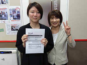 MOS Word・MOS Excel資格コース受講生